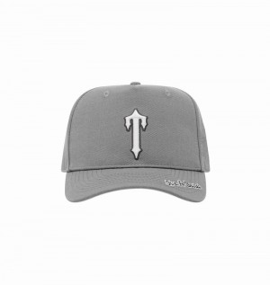 Czapki Trapstar Irongate T Summer Series Strapback Męskie Szare | Poland-971835