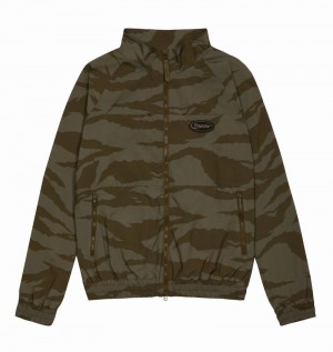 Dresy Trapstar Hyperdrive Zip Track Top Męskie Camo | Poland-359627