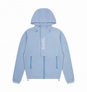 Kurtki Trapstar Decoded Windbreaker Męskie Niebieskie | Poland-390841