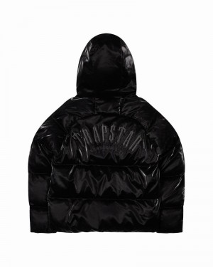 Kurtki Trapstar Irongate Arch Puffer AW23 Męskie Czarne | Poland-027435