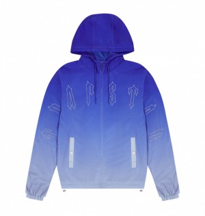 Kurtki Trapstar Irongate Windbreaker Męskie Niebieskie | Poland-271598