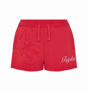 Spodenki Trapstar TS-Star Damskie Czerwone | Poland-309867