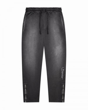 Spodnie Trapstar Hyperdrive Spray Joggers Męskie Czarne Szare | Poland-405869