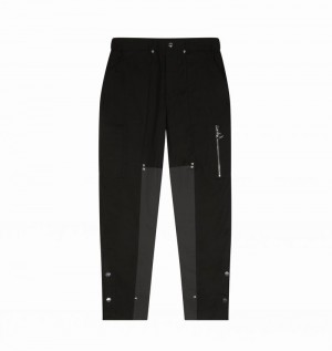 Spodnie Trapstar Tech Cargos Męskie Czarne | Poland-476890