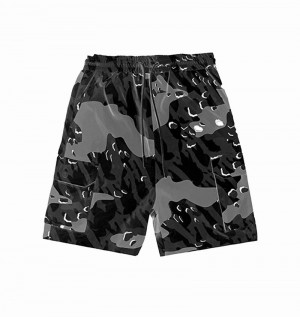 Zestawy Trapstar Decoded Camo Shorts Męskie Czarne Camo | Poland-245713