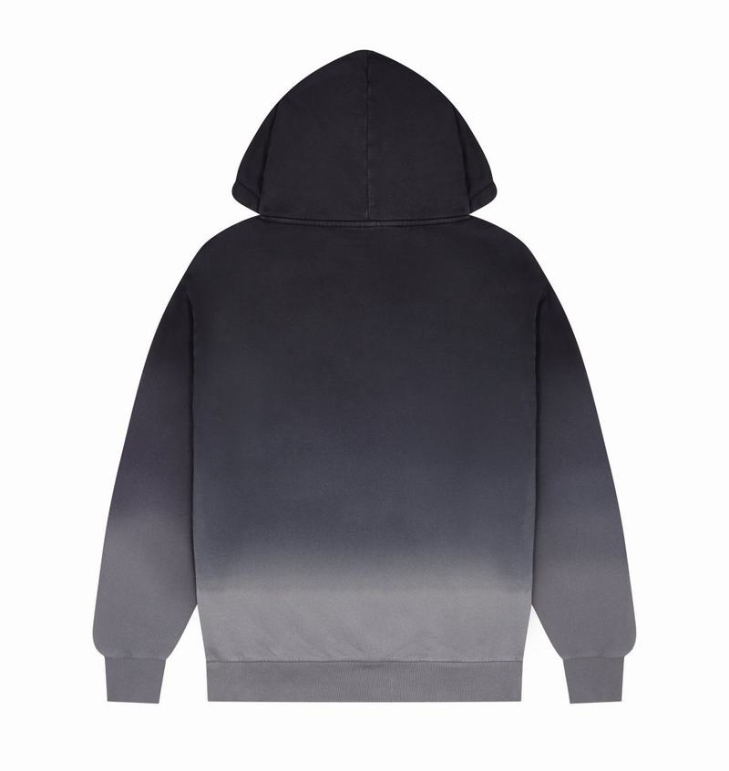 Dresy Trapstar Irongate Arch Chenille Hoodie Męskie Czarne | Poland-493581