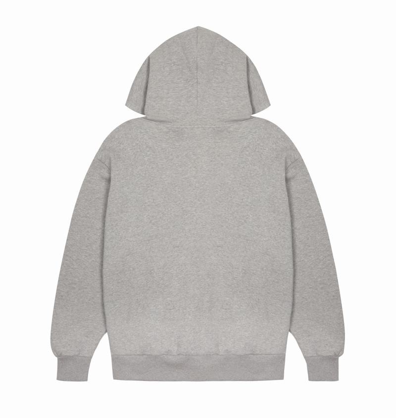 Dresy Trapstar Wildcard Chenille Hoodie Męskie Szare | Poland-605819