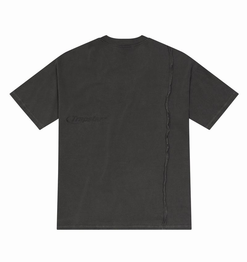 Koszulki Trapstar Deconstructed Hyperdrive Oversized Tee Męskie Niebieskie | Poland-917052