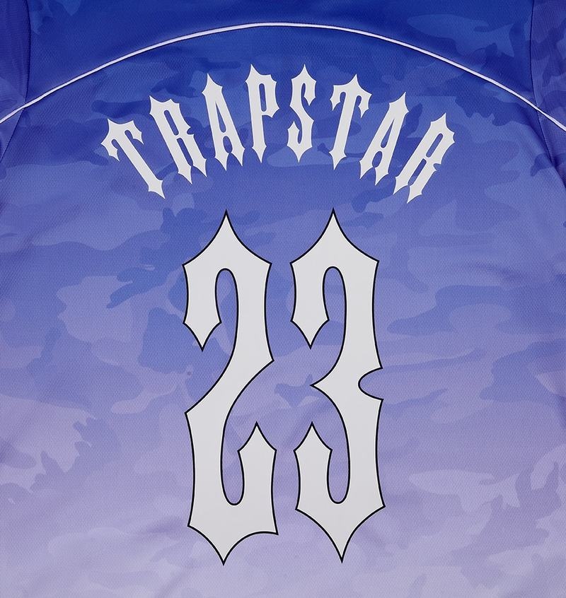 Koszulki Trapstar Irongate Football Jersey Męskie Niebieskie | Poland-082769