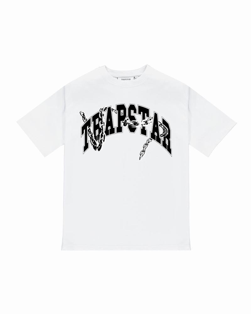 Koszulki Trapstar Links Tee Męskie Białe | Poland-745630