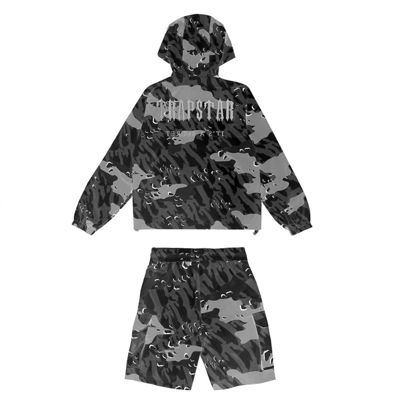 Kurtki Trapstar Decoded Camo Męskie Czarne Camo | Poland-089726