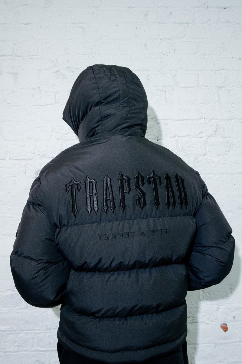 Kurtki Trapstar Decoded Zakapturzony Puffer 2.0 Męskie Czarne | Poland-346875