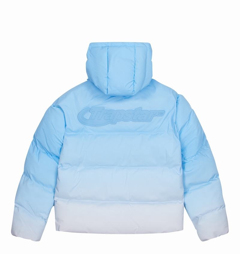 Kurtki Trapstar Hyperdrive Technical Puffer Męskie Niebieskie | Poland-382915