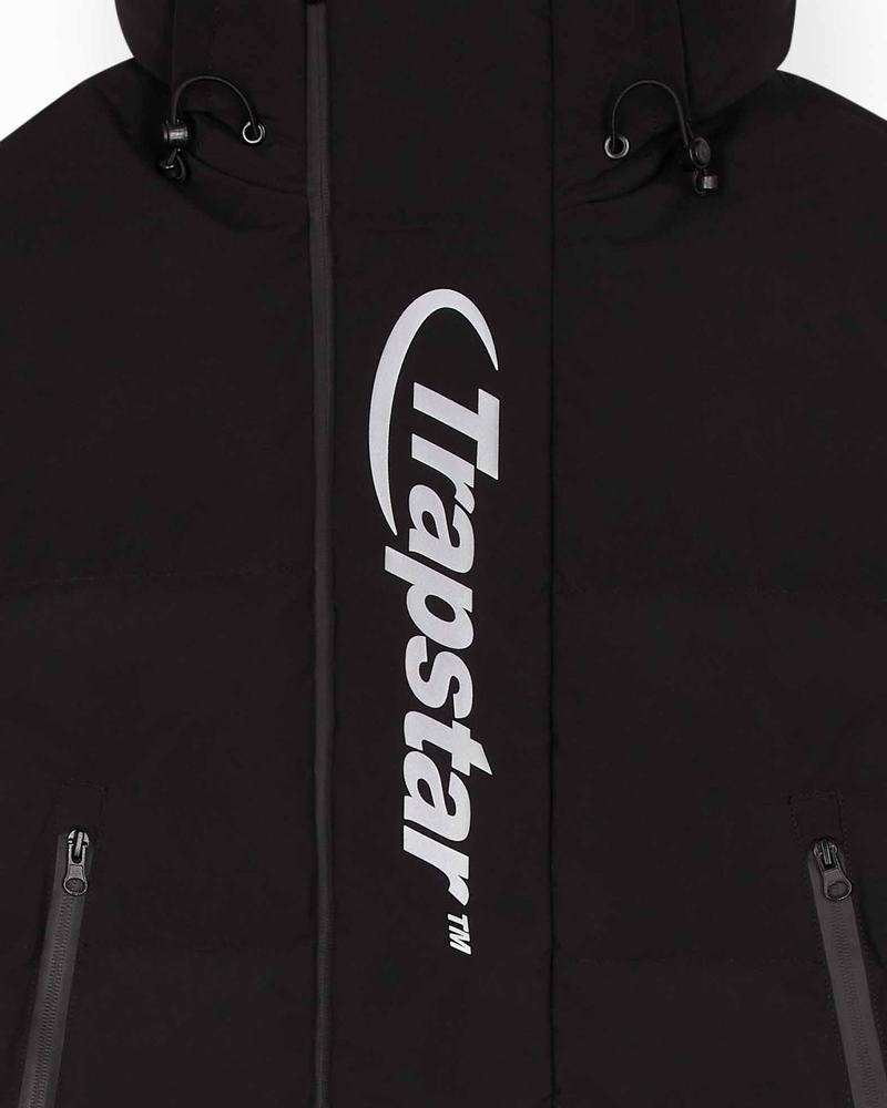 Kurtki Trapstar Hyperdrive Technical Puffer Męskie Czarne | Poland-089674