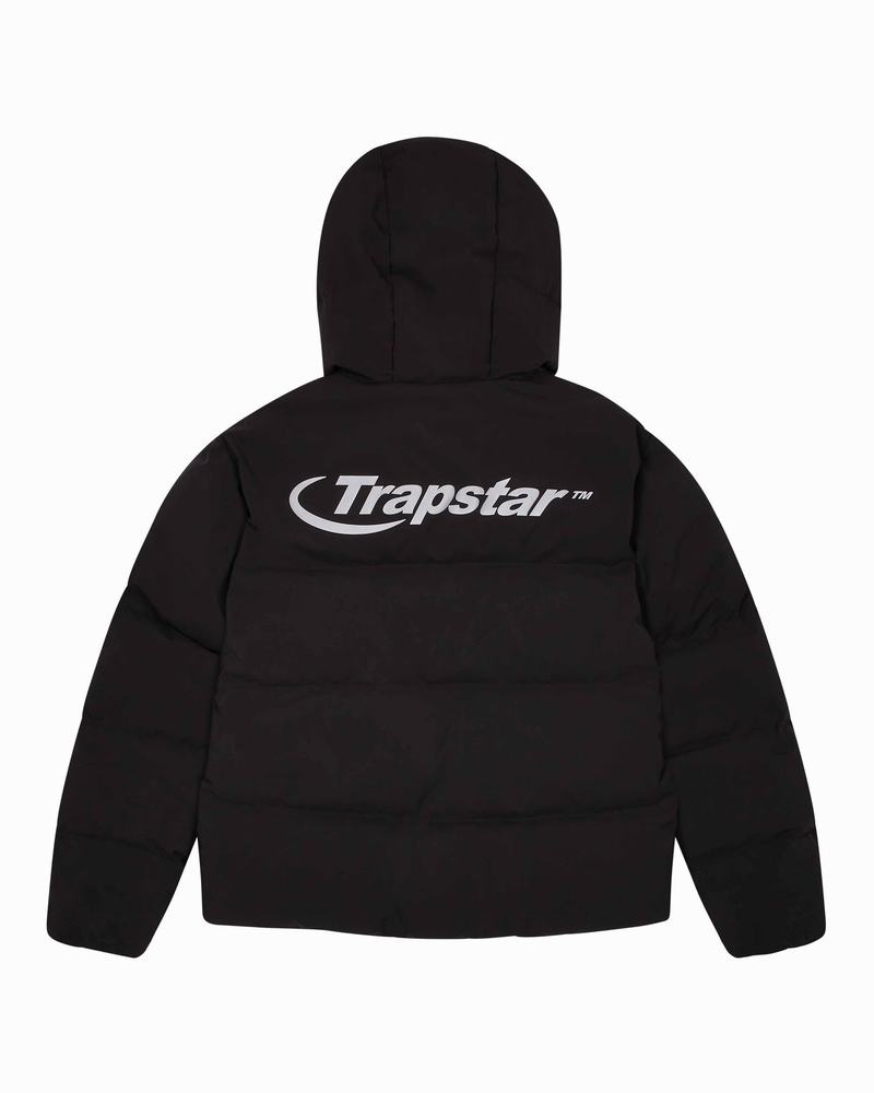 Kurtki Trapstar Hyperdrive Technical Puffer Męskie Czarne | Poland-089674