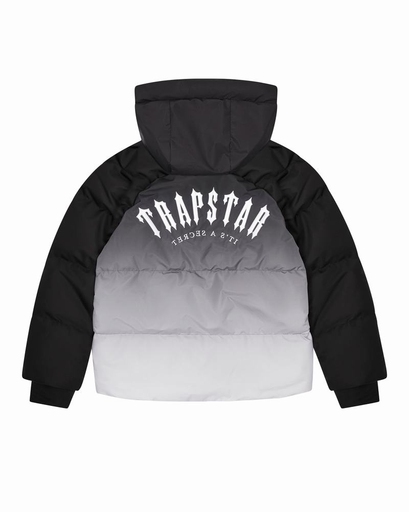 Kurtki Trapstar Irongate Arch Puffer AW23 Męskie Czarne | Poland-976401