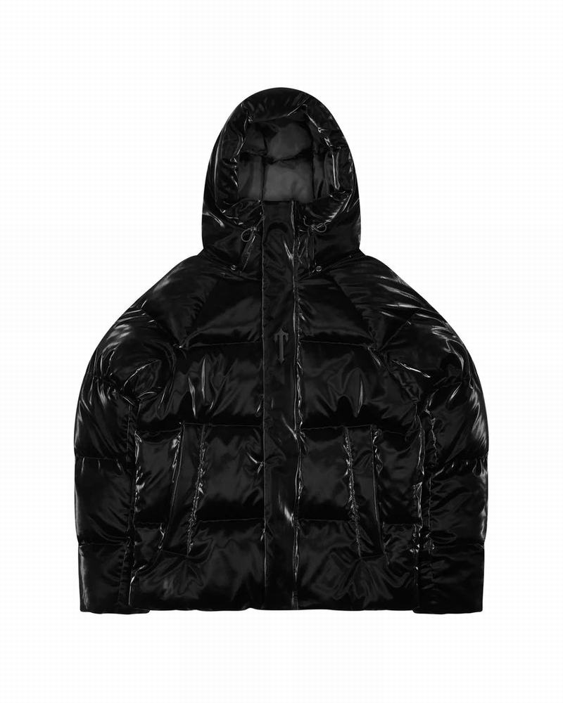 Kurtki Trapstar Irongate Arch Puffer AW23 Męskie Czarne | Poland-027435