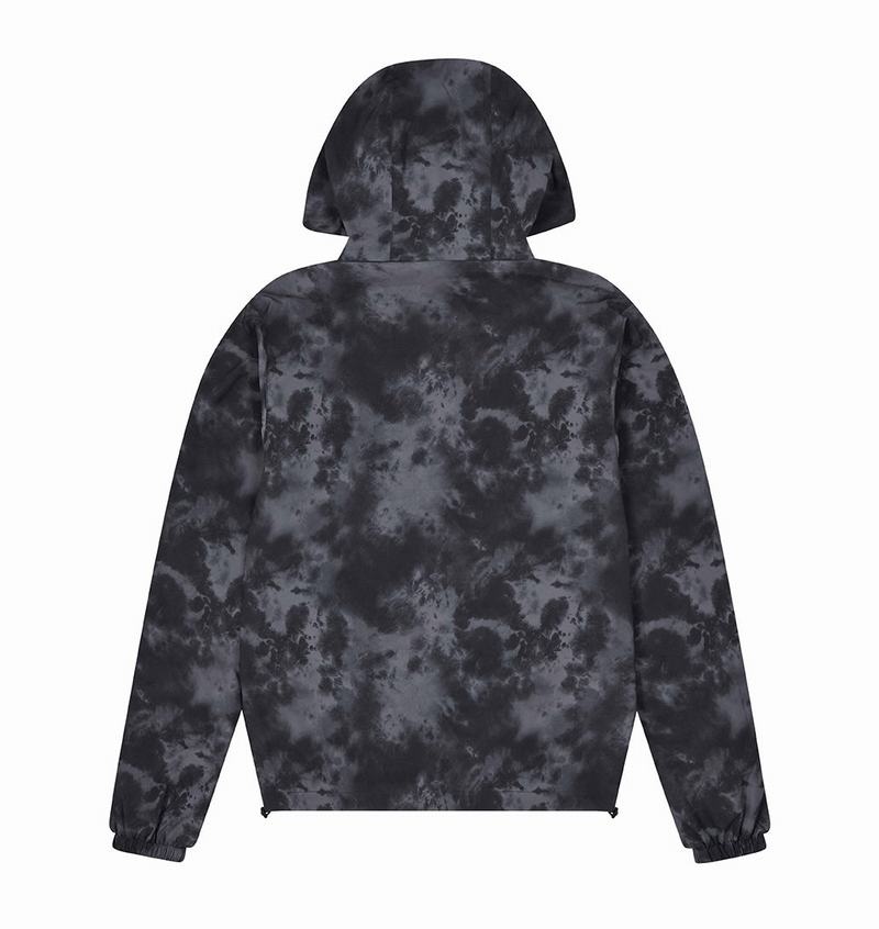 Kurtki Trapstar Pigment Irongate Windbreaker Męskie Czarne | Poland-704953