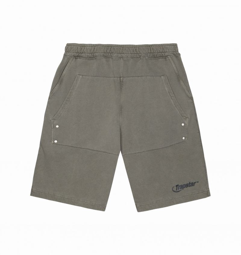 Spodenki Trapstar Hyperdrive Reinforced Rivet Męskie Khaki | Poland-937815