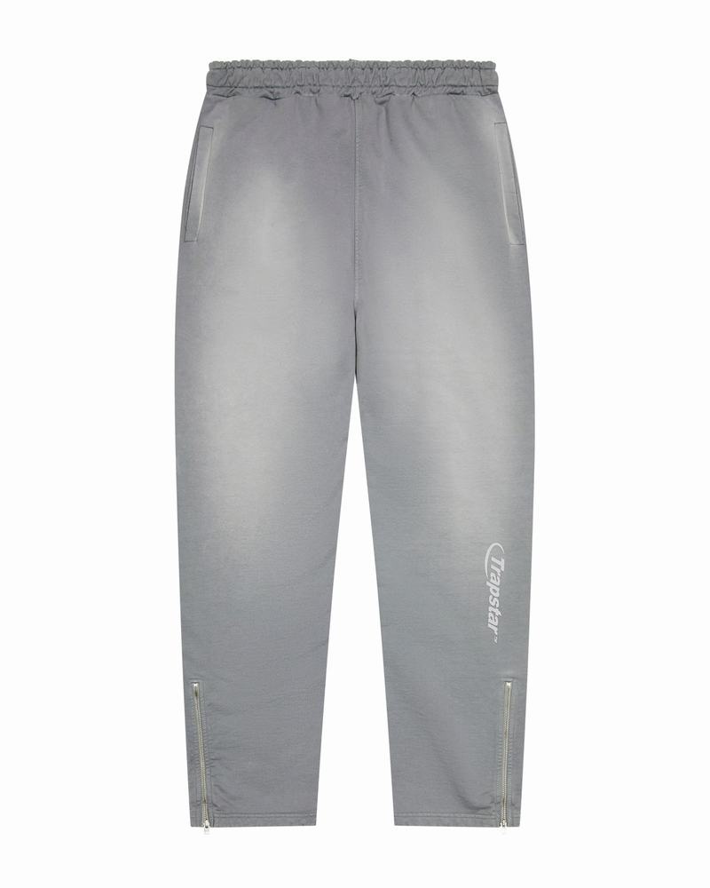 Spodnie Trapstar Hyperdrive Spray Joggers Męskie Szare Kremowe | Poland-724305