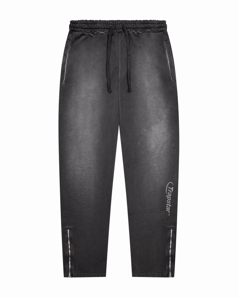 Spodnie Trapstar Hyperdrive Spray Joggers Męskie Czarne Szare | Poland-405869