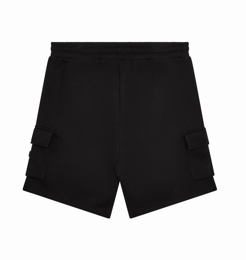 Zestawy Trapstar Irongate T Tech Zip Shorts Męskie Czarne | Poland-952160