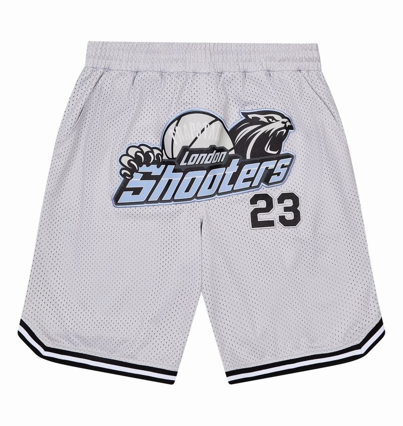 Zestawy Trapstar *PRE ORDER* Shooters SS23 Basketball Shorts Męskie Szare Niebieskie | Poland-106954