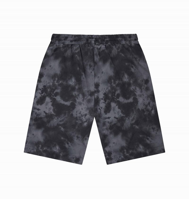 Zestawy Trapstar Pigment Irongate Shorts Męskie Czarne | Poland-214678